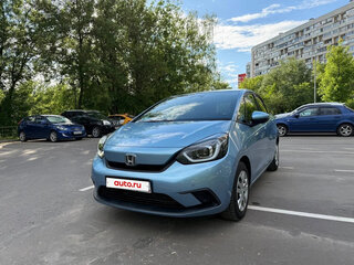 2022 Honda Fit IV, голубой, 1075000 рублей, вид 1