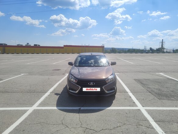 2018 Lada (ВАЗ) Vesta I, серый, 875000 рублей - вид 8
