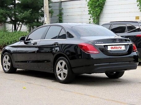 2018 Mercedes-Benz C-Класс 200 BlueTEC IV (W205), чёрный, 1800000 рублей, вид 3
