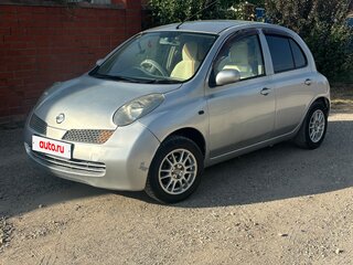 2003 Nissan March III (K12), серебристый, 305000 рублей, вид 1