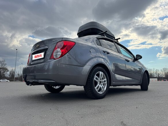 2012 Chevrolet Aveo II, серый, 465000 рублей - вид 9