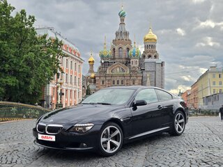 2008 BMW 6 серии 650i II (E63/E64) Рестайлинг, чёрный, 3500000 рублей, вид 1