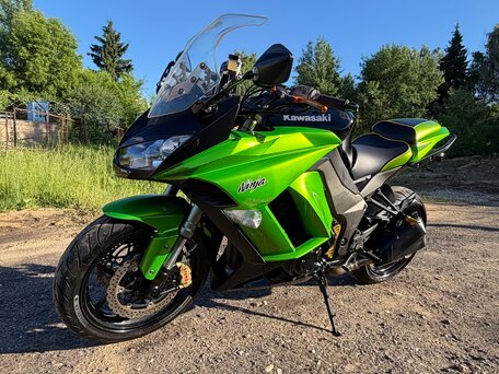 2011 Kawasaki Ninja 1000 SX, зелёный, 650000 рублей, вид 1