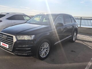 2016 Audi Q7 II (4M), синий, 3400000 рублей, вид 1
