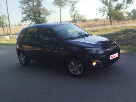 2013 Lada (ВАЗ) Kalina II, синий, 498000 рублей, вид 5