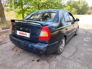 2006 Hyundai Accent ТагАЗ II, синий, 180000 рублей, вид 5