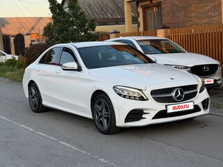 2018 Mercedes-Benz C-Класс 180 IV (W205) Рестайлинг, белый, 2970000 рублей, вид 1