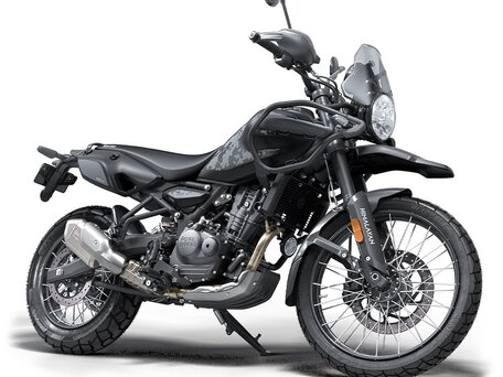 2026 Royal Enfield Himalayan, чёрный, 620000 рублей, вид 2