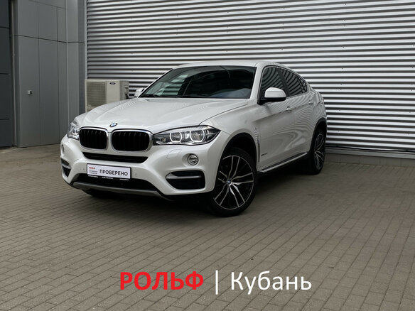 2016 BMW X6 30d II (F16), белый