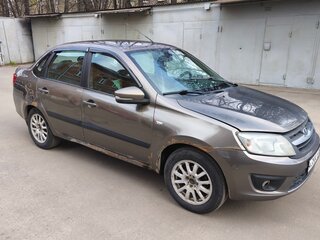 2016 Lada (ВАЗ) Granta I, коричневый, 305000 рублей, вид 3