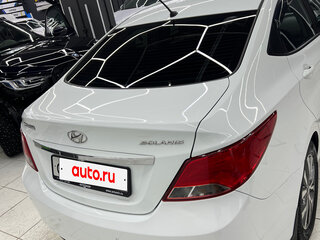 2015 Hyundai Solaris I Рестайлинг, белый, 1150000 рублей, вид 5