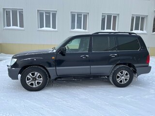 2007 Lexus LX 470 II Рестайлинг, чёрный, 1360300 рублей, вид 4