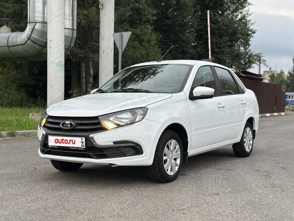2023 Lada (ВАЗ) Granta I Рестайлинг, белый - вид 1