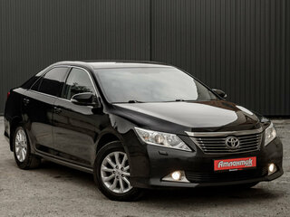 2014 Toyota Camry VII (XV50), чёрный, 1940000 рублей, вид 3