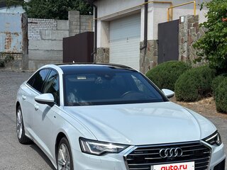 2021 Audi A6 45 TDI V (C8), белый, 6000000 рублей, вид 1
