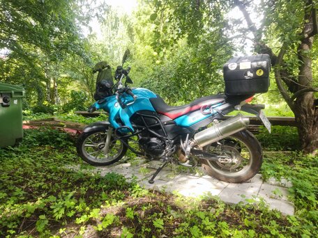 2008 BMW F 650 GS, голубой, 400000 рублей, вид 1