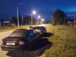 2008 Lada (ВАЗ) Priora I, серый, 120000 рублей, вид 4