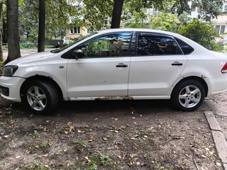 2010 Volkswagen Polo V, белый, 350000 рублей, вид 3