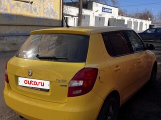 2012 Skoda Fabia II Рестайлинг, жёлтый, 480000 рублей, вид 2