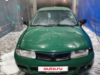 1998 Mitsubishi Carisma I, зелёный, 170000 рублей, вид 2