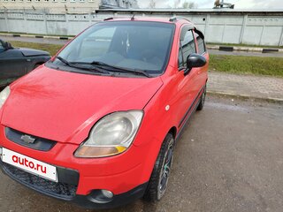 2007 Chevrolet Spark II, красный, 380000 рублей, вид 2