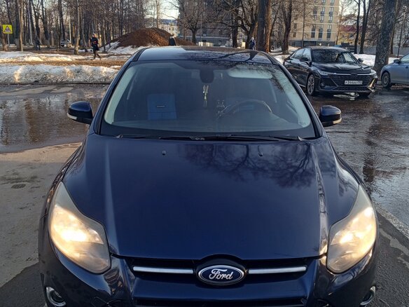 2011 Ford Focus III, синий, 580000 рублей - вид 1