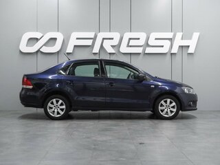 2013 Volkswagen Polo V, синий, 939000 рублей, вид 5
