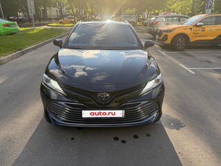 2018 Toyota Camry VIII (XV70), чёрный, 2600000 рублей, вид 3