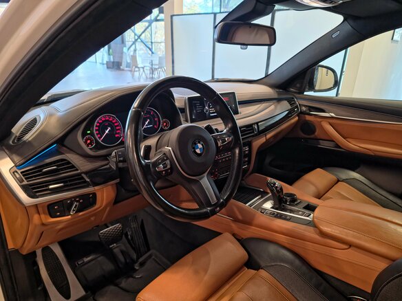 2016 BMW X6 M50d II (F16), белый - вид 15