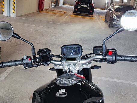2024 Kove 500F Scrambler, чёрный, 545000 рублей, вид 5