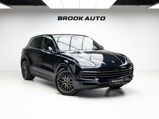 2018 Porsche Cayenne III, синий, 6190000 рублей, вид 3