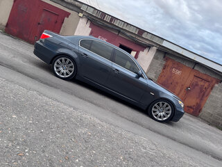 2008 BMW 5 серии 525i V (E60/E61) Рестайлинг, серый, 1600000 рублей, вид 3