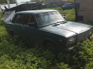2002 Lada (ВАЗ) 2107, синий, 55000 рублей, вид 1