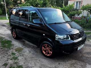 2004 Volkswagen Multivan T5, чёрный, 1350000 рублей, вид 1