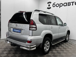 2007 Toyota Land Cruiser Prado 4-speed 120 Series Рестайлинг, серебристый, 1890000 рублей, вид 4