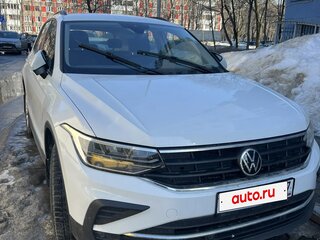 2022 Volkswagen Tiguan II Рестайлинг, белый, 2490000 рублей, вид 2