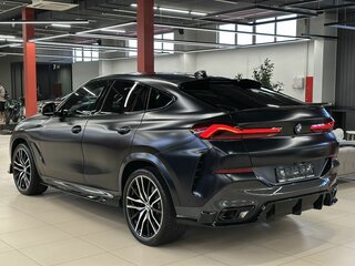 2021 BMW X6 30d III (G06), синий, 8900000 рублей, вид 4