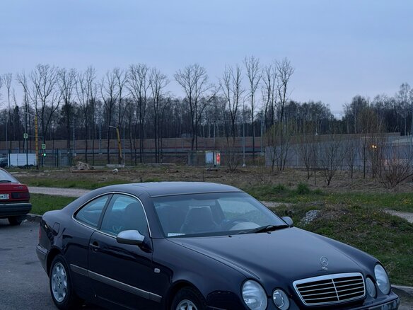 1997 Mercedes-Benz CLK-Класс 230 I (W208), синий, 585000 рублей - вид 5
