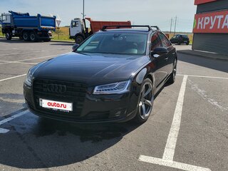 2014 Audi A8 Long III (D4) Рестайлинг, чёрный, 2750000 рублей, вид 4