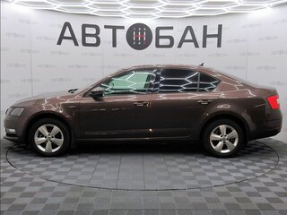 2018 Skoda Octavia III (A7) Рестайлинг, коричневый, 1682000 рублей, вид 4