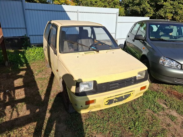 2003 Lada (ВАЗ) 1111 Ока СеАЗ, жёлтый, 35000 рублей