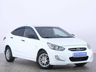 2014 Hyundai Solaris I, белый, 829000 рублей, вид 1