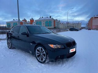2006 BMW 3 серии 325i V (E90/E91/E92/E93), чёрный, 950000 рублей, вид 5