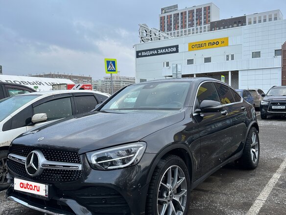 2021 Mercedes-Benz GLC Coupe 300 I (C253) Рестайлинг, серый, 4850000 рублей