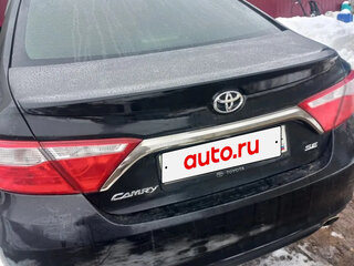 2015 Toyota Camry VII (XV50) Рестайлинг, чёрный, 1600000 рублей, вид 5