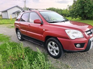 2009 Kia Sportage II Рестайлинг, красный, 870000 рублей, вид 2