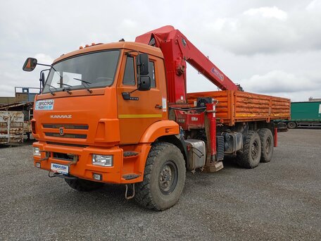 2022 КамАЗ 43118, оранжевый, 7501500 рублей, вид 1