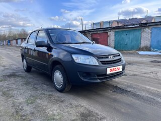 2014 Lada (ВАЗ) Granta I, чёрный, 200000 рублей, вид 3