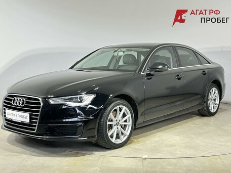 2015 Audi A6 IV (C7) Рестайлинг, чёрный, 2175000 рублей, вид 1
