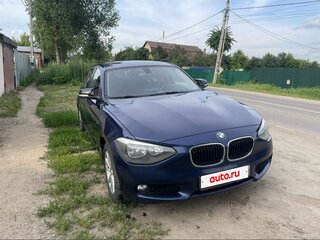 2012 BMW 1 серии 116i II (F20/F21), синий, 1050000 рублей, вид 2